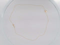 10k Yellow Gold Cadena Variada Fina 1.4g