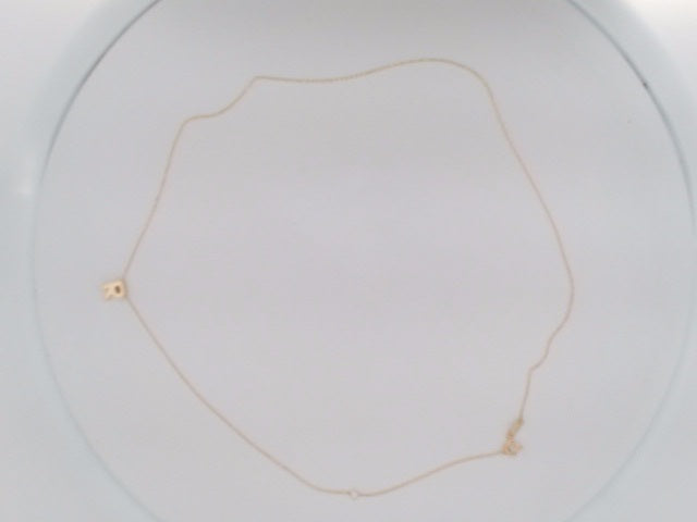 10k Yellow Gold Cadena Variada Fina 1.4g