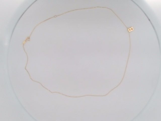 10k Yellow Gold Cadena Variada Fina 1.4g