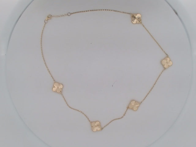 10k Yellow Gold Cadena Variada Fina 7.1g