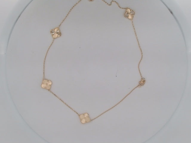 10k Yellow Gold Cadena Variada Fina 7.2g