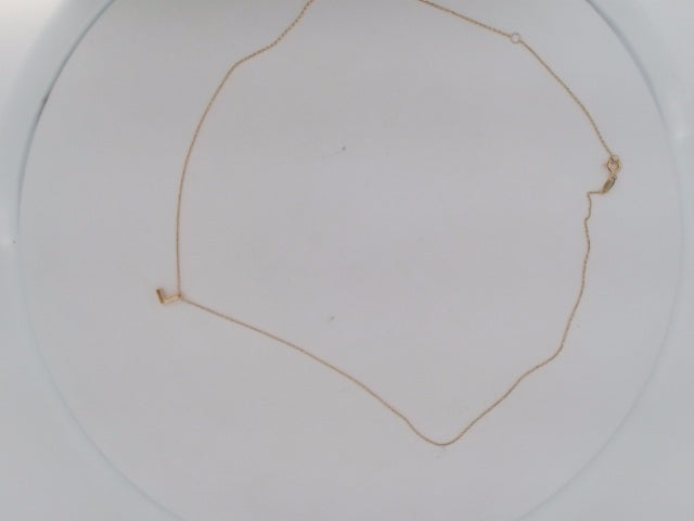 10k Yellow Gold Cadena Variada Fina 1.3g