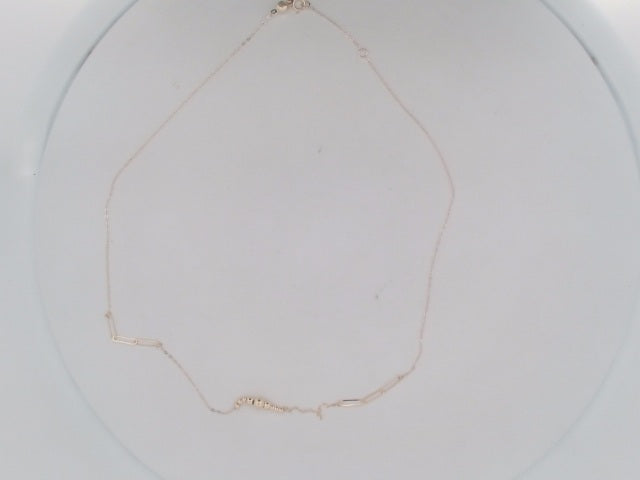 10k Yellow Gold Cadena Variada Fina 1.1g