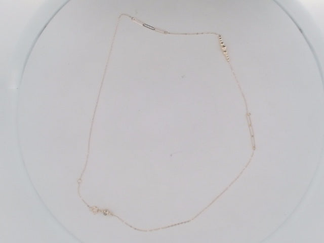 10k Yellow Gold Cadena Variada Fina 1.2g