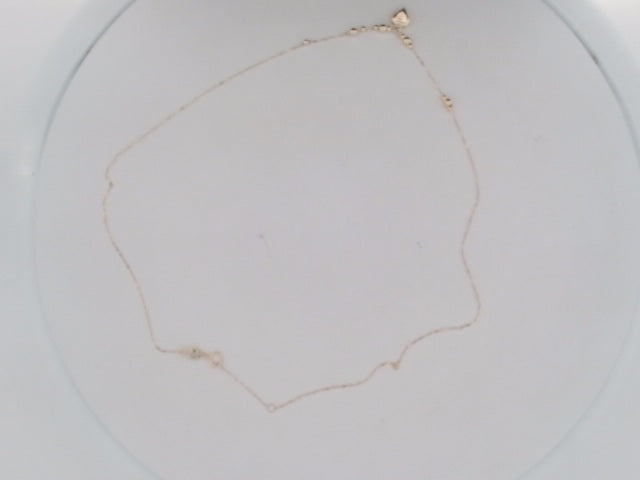 10k Yellow Gold Cadena Variada Fina 1.2g
