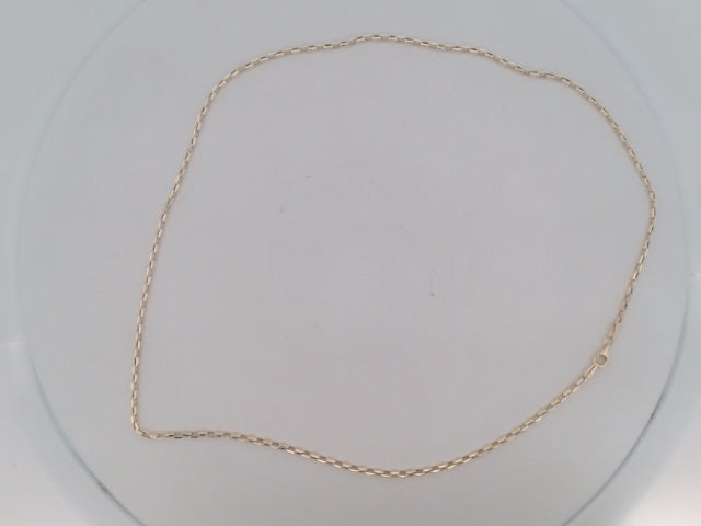 10k Yellow Gold Cadena Variada Fina 3.3g