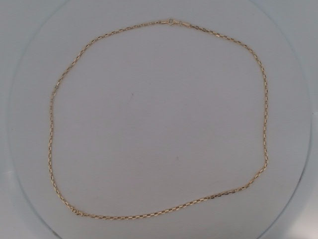 10k Yellow Gold Cadena Variada Fina 3.4g