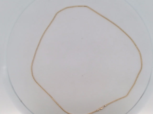 10k Yellow Gold Cadena Variada Fina 6.9g