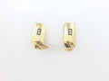 10k Yellow Gold Aretes 4.8g