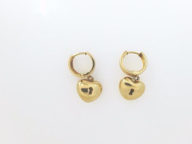 10k Yellow Gold Aretes 2.8g