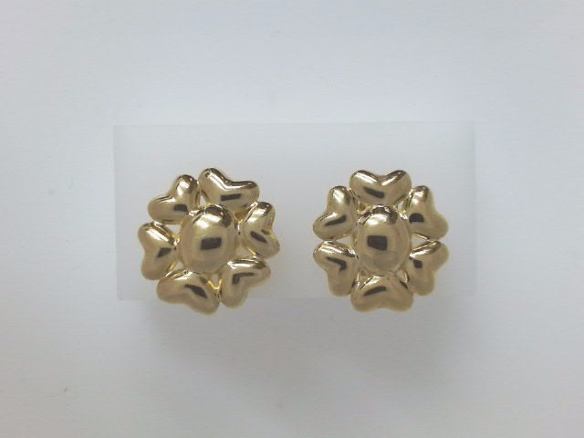 10k Yellow Gold Aretes 3.9g