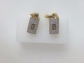 10k Yellow Gold Aretes 5.8g