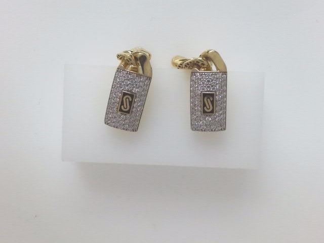 10k Yellow Gold Aretes 5.8g