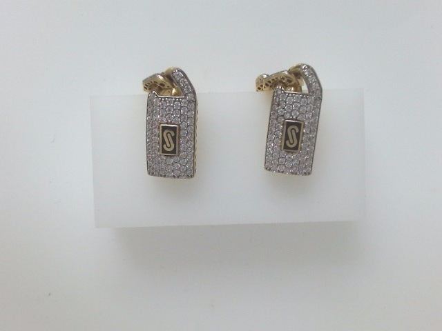 10k Yellow Gold Aretes 5.8g