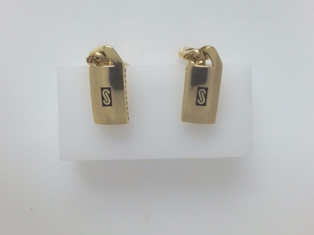 10k Yellow Gold Aretes 5.2g