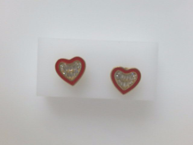 10k Yellow Gold Aretes 2.4g