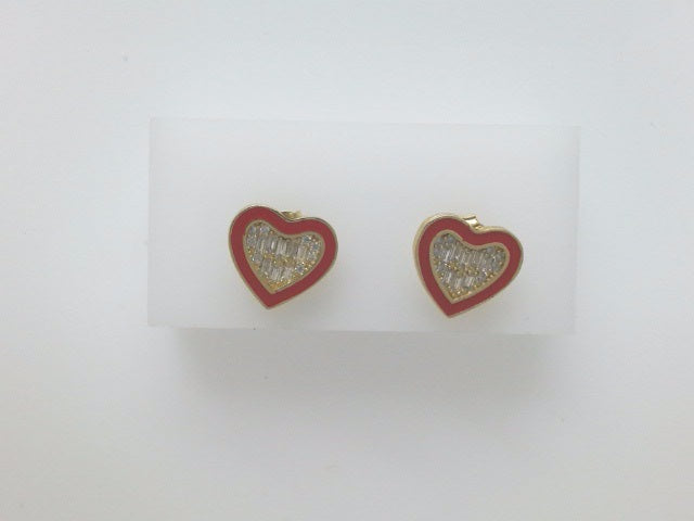 10k Yellow Gold Aretes 2.4g