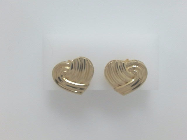 10k Yellow Gold Aretes 4.5g