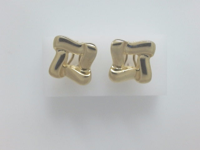 10k Yellow Gold Aretes 5g