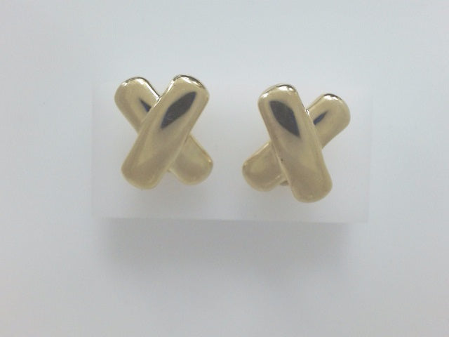 10k Yellow Gold Aretes 4.2g