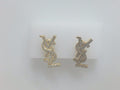 10k Yellow Gold Aretes 3.2g