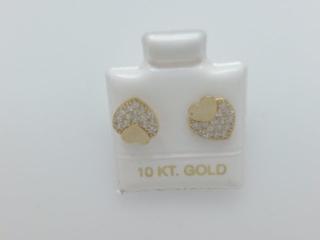 10k Yellow Gold Aretes 0.8g