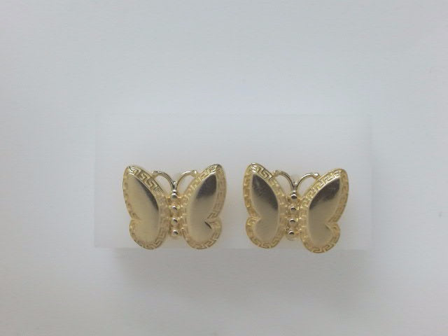 10k Yellow Gold Aretes 4.5g