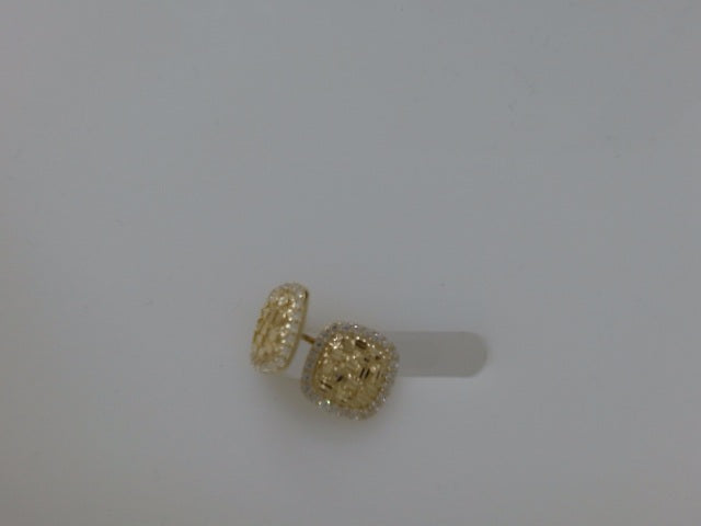 10k Yellow Gold Aretes 2.4g