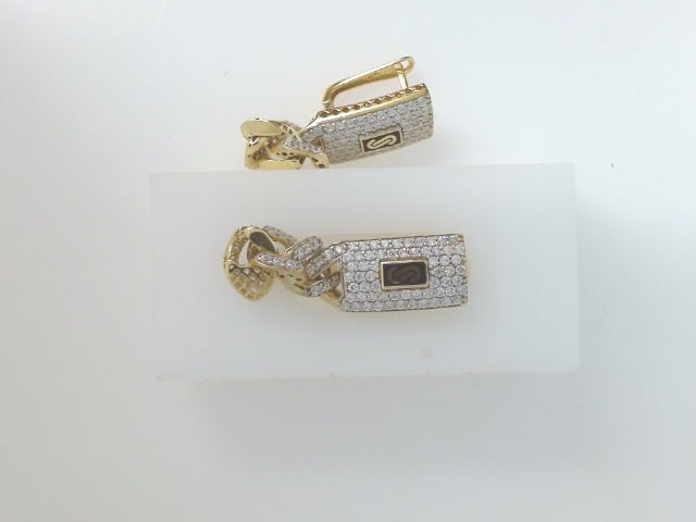 10k Yellow Gold Aretes 5.7g