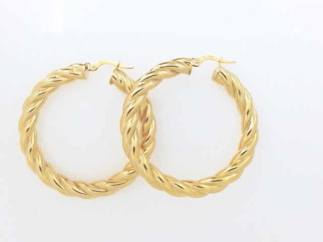 10k Yellow Gold Argollas 5g
