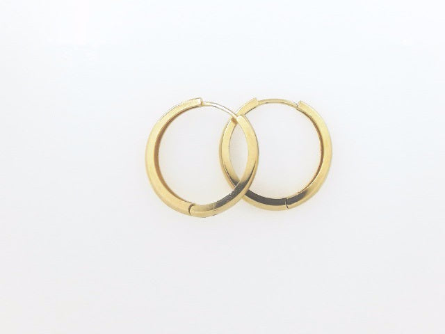 10k Yellow Gold Argollas 5.1g