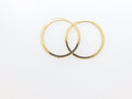 10k Yellow Gold Argollas 4.6g