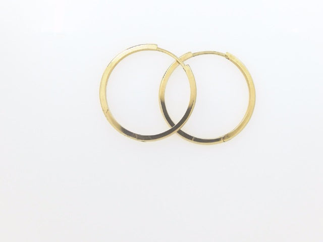 10k Yellow Gold Argollas 4.6g