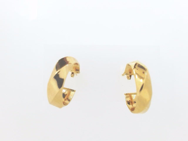 10k Yellow Gold Argollas 2.1g
