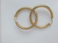 10k Yellow Gold Argollas 7.4g
