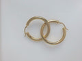 10k Yellow Gold Argollas 4.1g