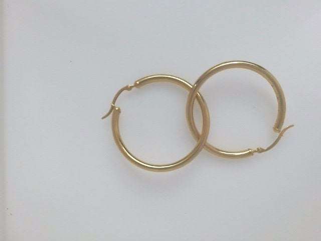 10k Yellow Gold Argollas 2.9g