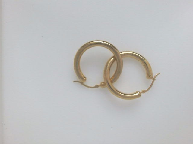 10k Yellow Gold Argollas 3.6g
