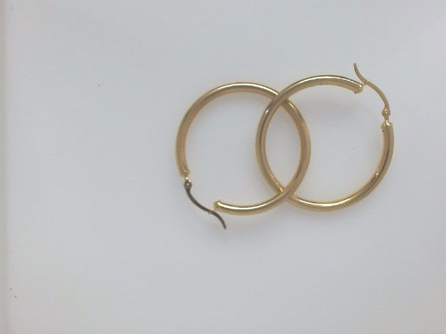 10k Yellow Gold Argollas 3g
