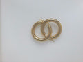 10k Yellow Gold Argollas 4.7g