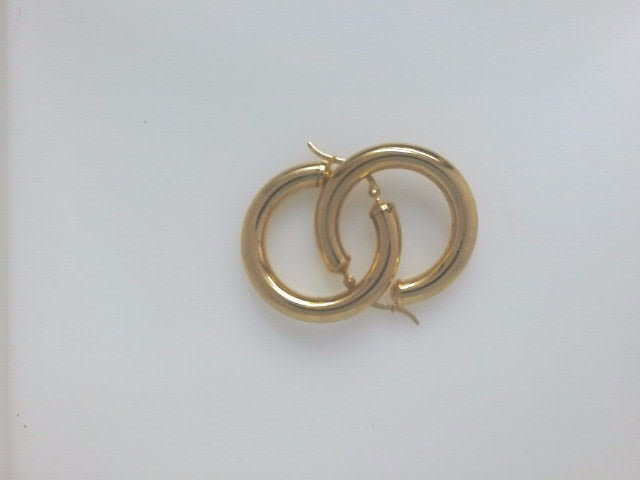10k Yellow Gold Argollas 4.7g