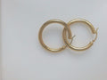 10k Yellow Gold Argollas 4g