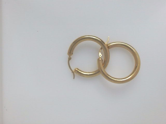 10k Yellow Gold Argollas 3.5g