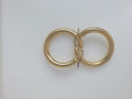 10k Yellow Gold Argollas 5.7g