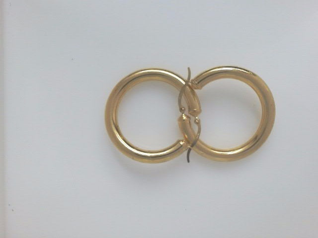10k Yellow Gold Argollas 5.7g