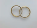 10k Yellow Gold Argollas 5.3g