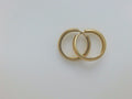 10k Yellow Gold Argollas 4.3g