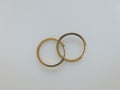 10k Yellow Gold Argollas 3.6g