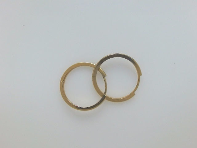 10k Yellow Gold Argollas 3.6g