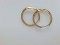 10k Yellow Gold Argollas 5.1g
